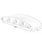 Quickway Imports Decorative Aluminum Wall Lamp for Indoors and Outdoors - 8W Cool White 4000K - Set of 2 QI004493.BK.2 - alternate 2